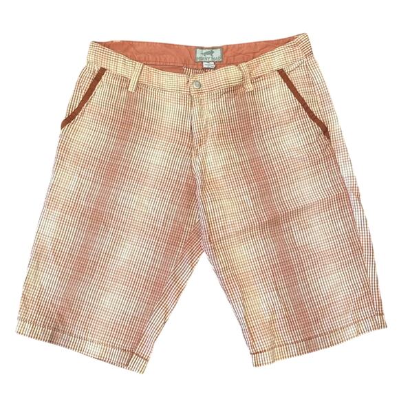 Horny Toad Women's Cotton Bermuda Shorts Orange Size 8 - Picture 1 of 7
